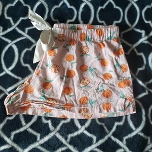 Orange PJ Shorts